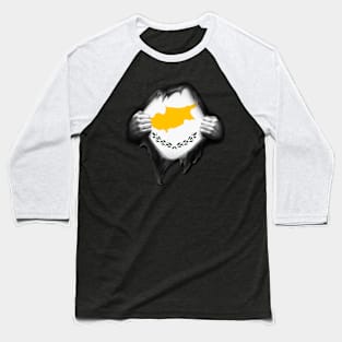 Cyprus Flag. Proud Cypriot Baseball T-Shirt